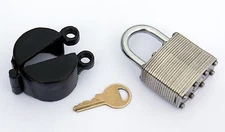 FORKLIFT PROPANE TANK ANTI-THEFT SECURITY LOCK SERVICE VALVE 1-1/4" ACME BUFFER