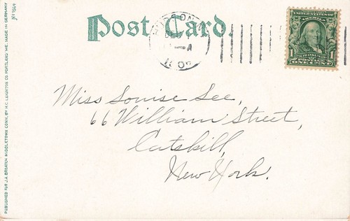 Cartolina Spook Rock Hudson New York pubblicata 1906 - Foto 2 di 2