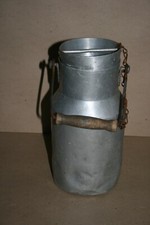 Pot à lait ancien en aluminium - 1,5 L 1/2
