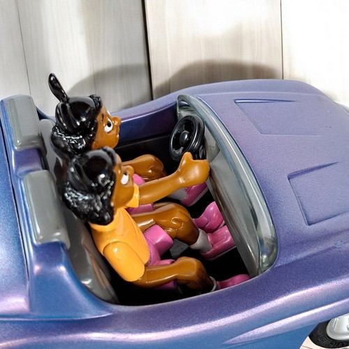 Chevron Cars Autopia Cars Disneyland Retired - Stickers & Postcard 2000 Sparky - Picture 18 of 21