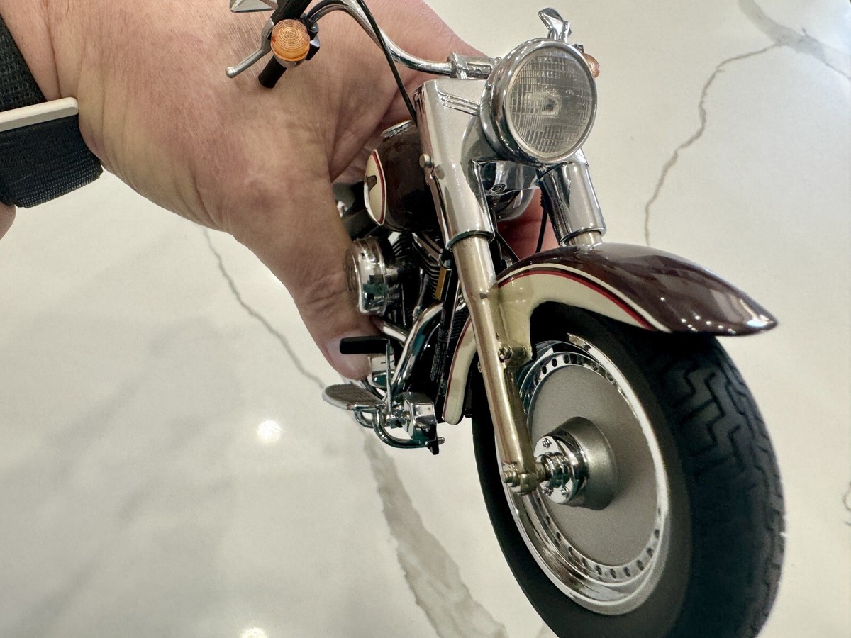 Franklin Mint 1998 Harley Davidson Fat Boy 95th Anniversary Franklin Mint 1998 Harley Davidson Fat Boy 95th Anniversary