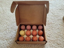 Candles Spring Valley Scents Fall Colors Sugar And Spice Set of 12 New In Box