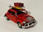 Classic Vintage Metal Red with Surfboard Car Collectable Model MT091