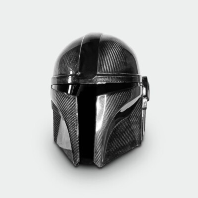 Handcrafted Mandalorian, Helmet Cosplay Star Wars Inspired Prop for Costume Gift
