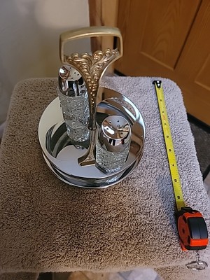 Vintage Cruet Set For Oil Vinegar
