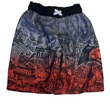 DC Batman Superman Dark Knight Swim Trunks Swimsuit Boys Size XS 4/5