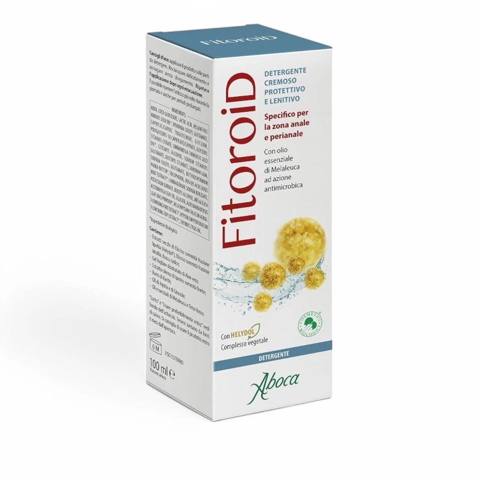 Aboca FITOROID Cremiger Schutzreiniger Beruhigend Hämorrhoiden 100ml