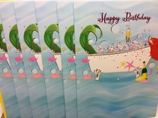 AVANTI BIRTHDAY GREETING CARDS New w/envelopes LOT 6 "mythical-magical  oh so"