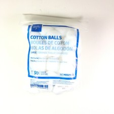 Medline Cotton Balls 1.25 inches 50 ct MDS21463