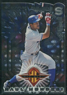 1998 Donruss Silver Press Proofs #361 Raul Mondesi HL Card /1500
