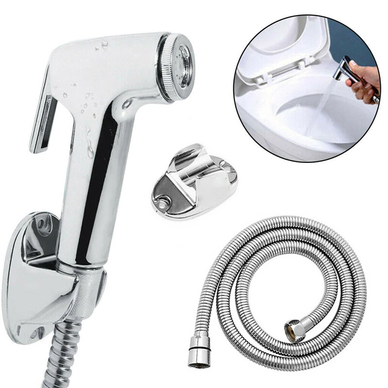 Brause WC Shower Bidet Handbrause Shattaf Sprayer Mit Telefon Dusche Schlauch - Bild 2 von 4