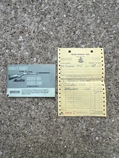 Marlin Model Golden 39A 39M ORIGINAL 1973 Owners Manual w/ 77’ Purchase Receipt!