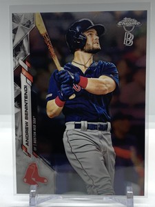 2020 Topps Chrome Ben Baller Andrew Benintendi #57 Boston Red Sox | eBay