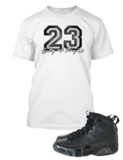 23 Graphic Sneaker Sport Tee Shirt Match J9 City of Flight Pro Club Shaka T