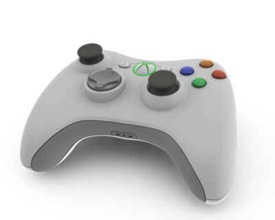 Xbox 360 Microsoft Wireless Controller su Xbox 360 Microsoft Wireless Controller su