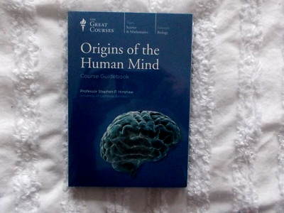The Great Courses-Origins of the Human Mind DVD & Guidebook 4 Discs 12 Hours NEW
