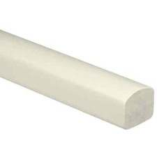 White Primed MD Style Modern Landing Handrail (Pre-Drilled)