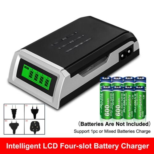 Intelligentes Batterie ladegerät For AA AAA NI-CD NI-MH Rechargeable Batteries - Bild 1 von 15