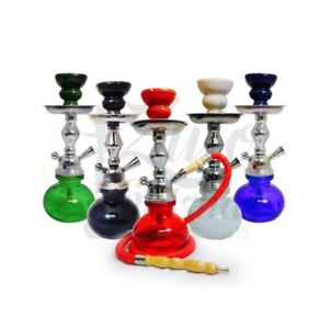 Small 11 Inch 1 Hose Shisha Pipe Sheesha Hookah Narghila Set Free Coal Ebay