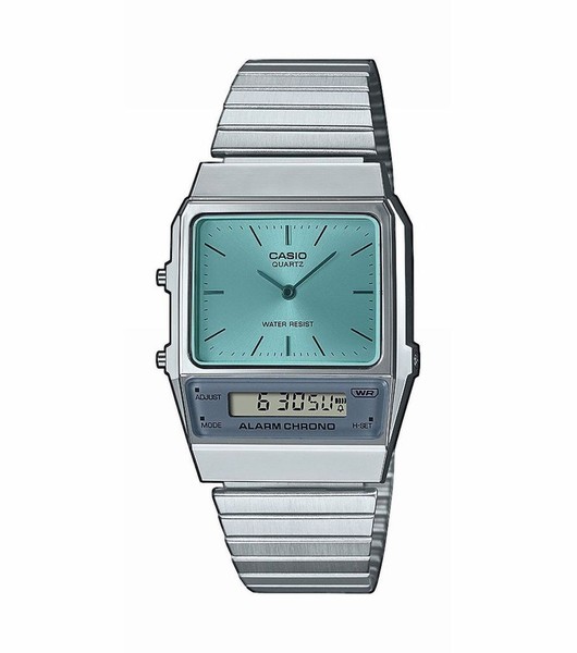 Casio Vintage Collection Armbanduhr Digital/Analog Edelstahlband AQ-800EC-2AEF-image