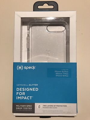 Speck GemShell Clear Glitter Case for Apple iPhone and 6s Plus
