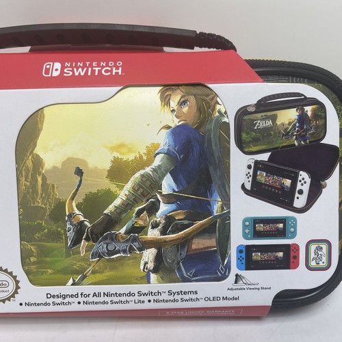 Nintendo Switch Deluxe Travel Case Legend of Zelda Breath of the Wild Brand NEW! - Picture 2 of 5