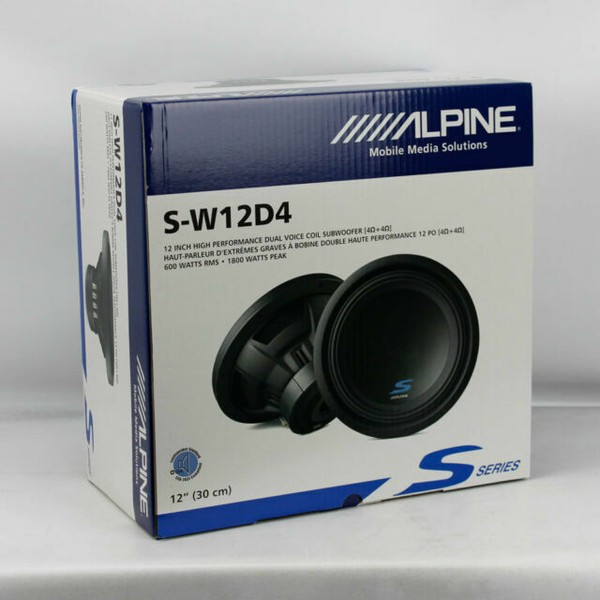 Alpine 12 inch 1800W Active Car Subwoofer for sale online eBay
