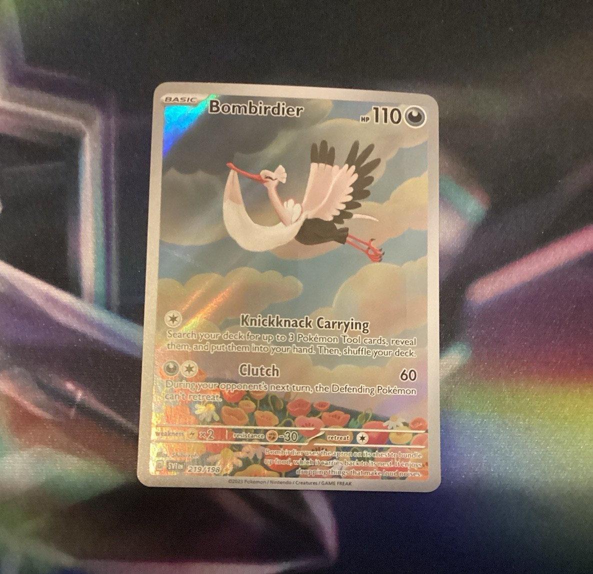 Bombirdier 219 (IR) - Pokemon 2023 Scarlet & Violet Base Set - PACK FRESH