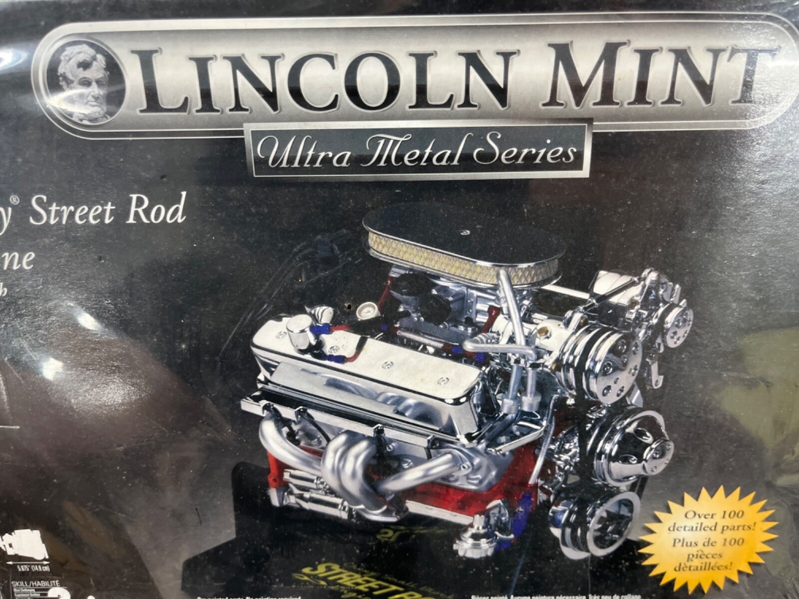 Testors 456 Chevy Small Block street rod Engine Model Kit FS 1/6 eBay