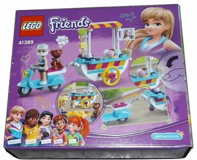 LEGO 41389 Ice Cream Cart Friends Stephanie Dash dog 673419319744