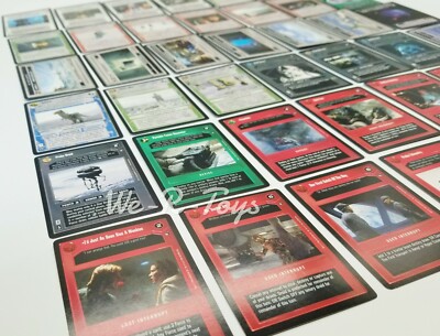 Star Wars CCG Customizable Card Game Hoth Complete Set of 42 C2
