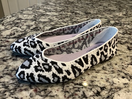 leopard stretch knit loafer
