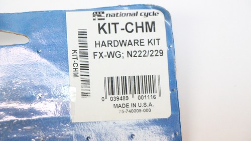 National Cycle Heavy Duty Windshield Hardware Kit KIT-CHM - Picture 3 of 3