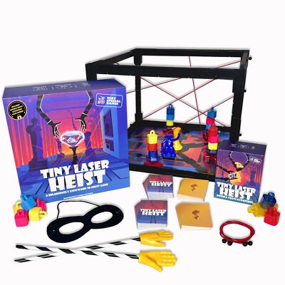Tiny Laser Heist - A Hilariously Awkward 3D Heist Game, Base + Expansion Pack...