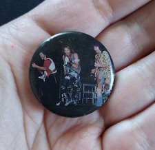 Vintage 1984 Concert Tour ~ David Lee Roth Eddie Van Halen Michael Anthony PIN