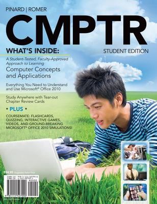 CMPTR, Student Edition by Katherine T. Pinard;  Robin M. Romer