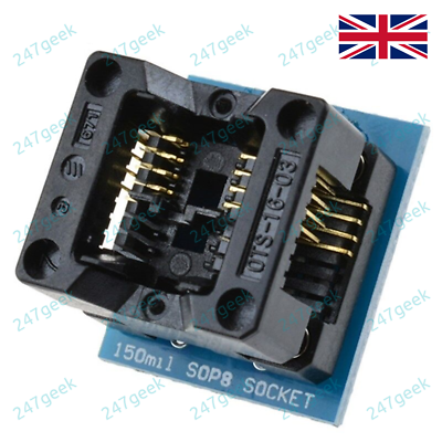 Adattatore SOIC8 A DIP8 Per Programmatore - 2 Pezzi Con Presa Per Chip SOP8 Da 150 Mil - Foto 9