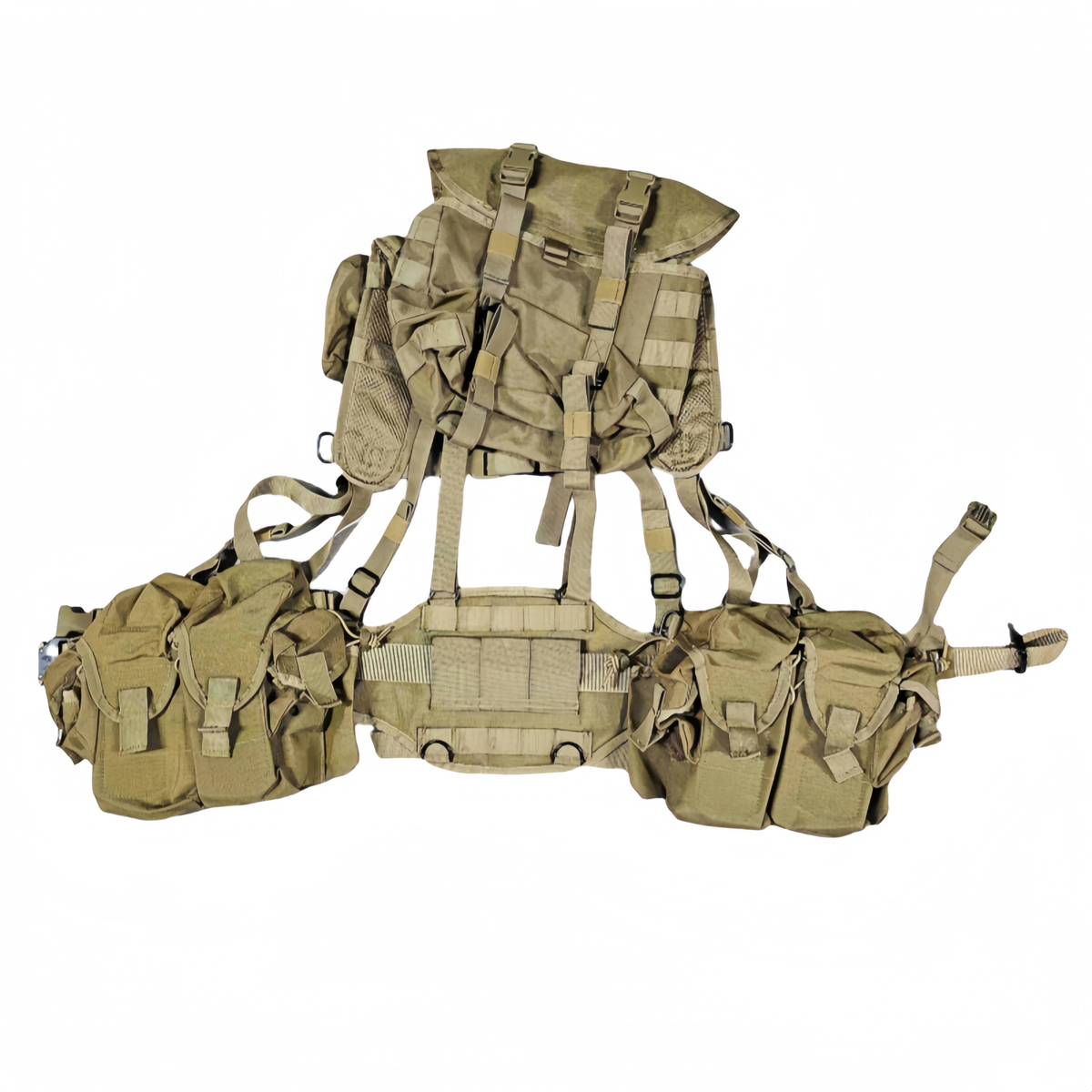 Russian SMERSH M1 Khaki Color Tactical Vest MOLLE Chest Rigs 7.62