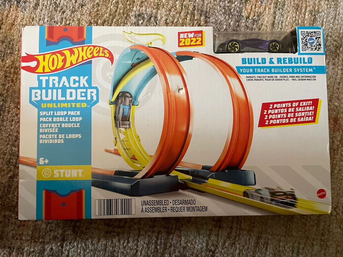 Hot Wheels Track Builder Unlimited Split Loop Pack