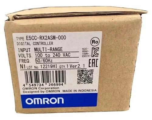 New Omron E5CC-RX2ASM-000 Temperature Controller