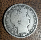 1900-O Barber Half Dollar — photo from another recent sale