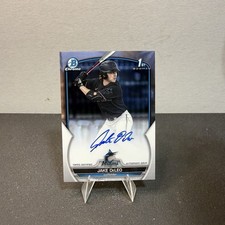 2023 Bowman Draft - Chrome Prospect Autographs Jake Deleo #CDA-JD (AU, RC)