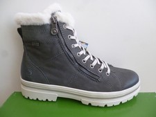 Remonte Stivaletti Donna Scarpe Invernali In Pelle Grigio Tex D2U73