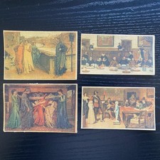 RARE ! R J HILL CANVAS MASTERPIECES SERIES 2, 4 CANVAS CARDS FROM SET OF 10