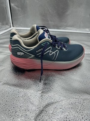 Karhu Ikoni Ortix Shoes Womens Size 9.5 Blue Pink Running Sneakers F202006
