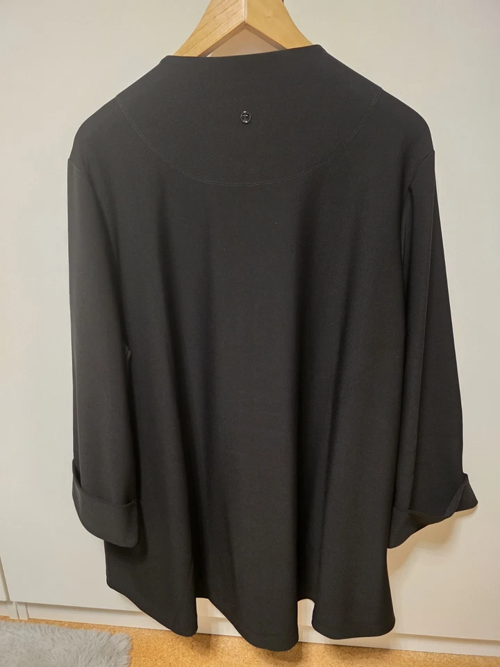 Frapp Damen Jacke schwarz Blazer Gr. 50 A-Linie - Bild 2 von 4