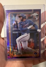 2025 Topps Chrome Logofractor Edition - Luis De Los Santos, Luis De Los... 1st