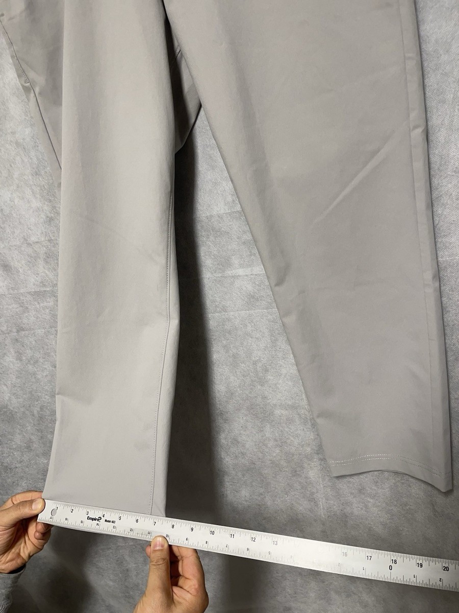 Public Rec Pants Men 36X26 Gray Tan Performance Active Outdoor Versatile Tech View 4