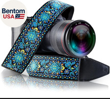 Camera Strap for All DSLR and Mirrorless Cameras. Add Your Name or Initials Make