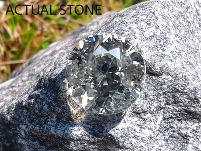 GIA Certified Old Circular Brilliant .72 Carat I3 H Loose Mined Natural Diamond